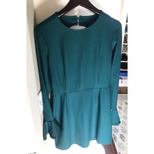 Leith bell sleeve sheath dress